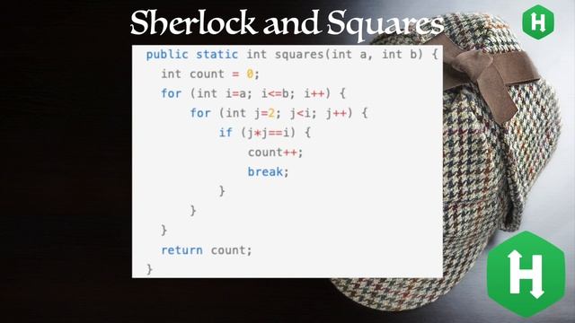 Sherlock and Squares Java Coding Challenge | HackerRank | Edabit | How’d You Code That?