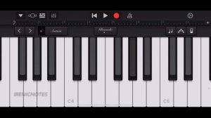 Moonu Bgm | Piano notes | GarageBand | Anirudh