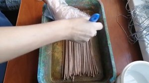 Обработка трубочек новым способом
