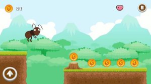Путешествие Муравья Путь к Сладостям Детский игровой мультик для детей Ant Trip The Runner Game