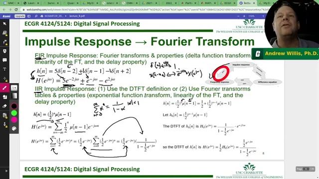 Lecture 8: Midterm Review of LTI Theory: Convolution, Difference Equations and the DTFT, iDTFT смотреть онлайн