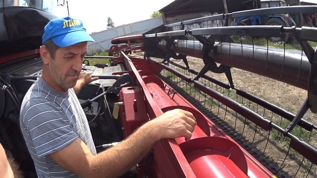 Правильная регулировка жатки ПРИ УБОРКЕ смотреть онлайн