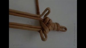 Плетение из бумажной лозы. Пёс Кроха. Мастер-класс.
