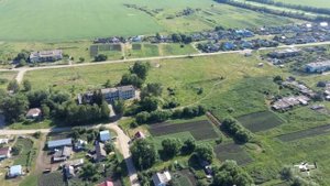 село Надеждино Пензенского района Пензенской области \ обзорная аэросъемка