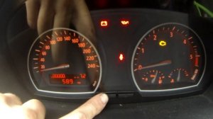 How to enter hidden menu in BMW X3 (E83)  instrument cluster hidden menu
