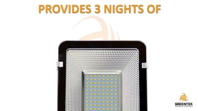 Solar LED Pathway And Street Light - 6,000 Lumens - GT-SOL409 смотреть онлайн