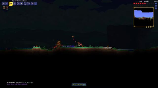 How to get Sticky Situation achievement - Terraria 1.3 смотреть онлайн