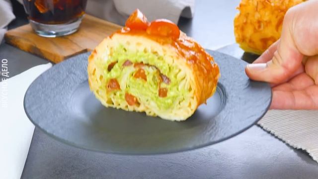 Кидаю Полкило Макарон на Противень - и в Духовку. Результат Потрясающий!