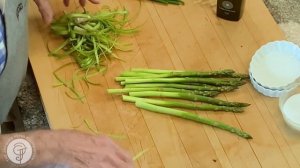 Asparagus in foaming butter | Jacques Pépin Cooking At Home | KQED