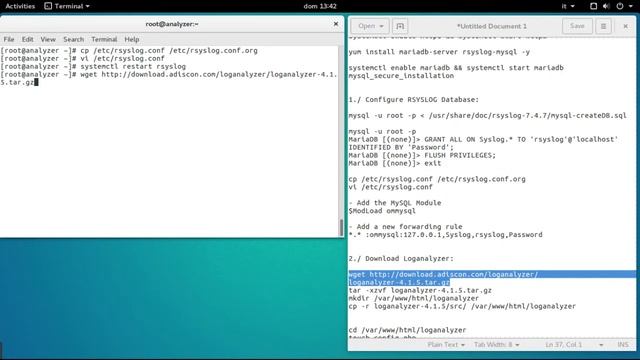 Rsyslog - How to Install and Setup LogAnalyzer with Rsyslog on CentOS 7 / RHEL 7