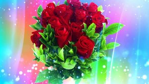 Футаж. Цветочный фон 130