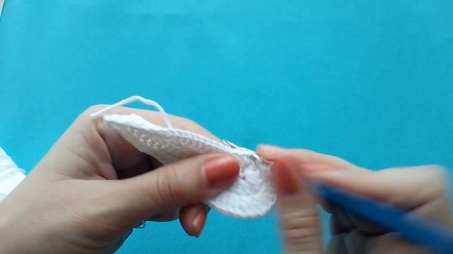 МК пинетки-туфельки крючком. ЧАСТЬ 1/crochet booties смотреть онлайн