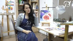 Видеоурок мастер-класс маслом " Инжиры".