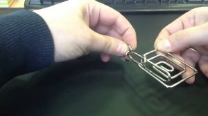 Головоломка спиралька wire puzzle spiral