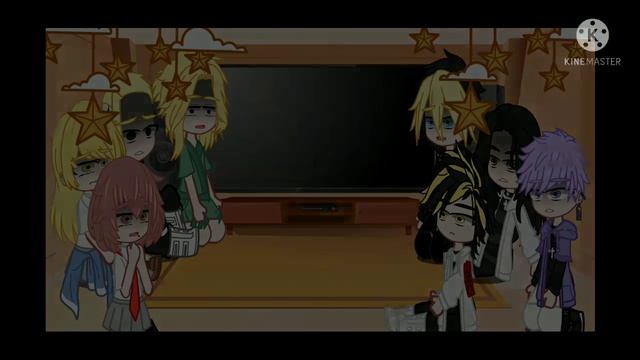 tokyo revengers react to takemichi and takemichi is shinichiro