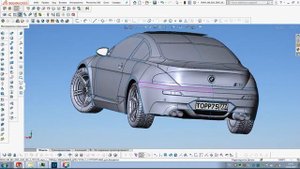 SolidWorks 2020. 3d моделирование автомобиля.