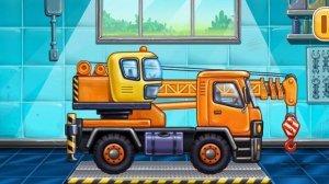 fun games construction wrought build - кузница - стройка - веселые игры про машинки