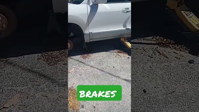 Hyundai Santa fe brake work #hyundai #kia #japan #foreign #brakes  #lamborghini #car #automotive