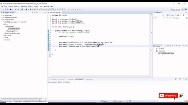 #8 Selenium locator ID & Name | Fastest Locators in Selenium ID