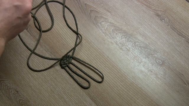 Праща, паракорд \ How to make paracord sling
