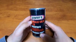 ТЕСТ ОЧИСТИТЕЛЯ ГИДРОКОМПЕНСАТОРОВ - Wynns Hydraulic Valve Lifter Concentrate