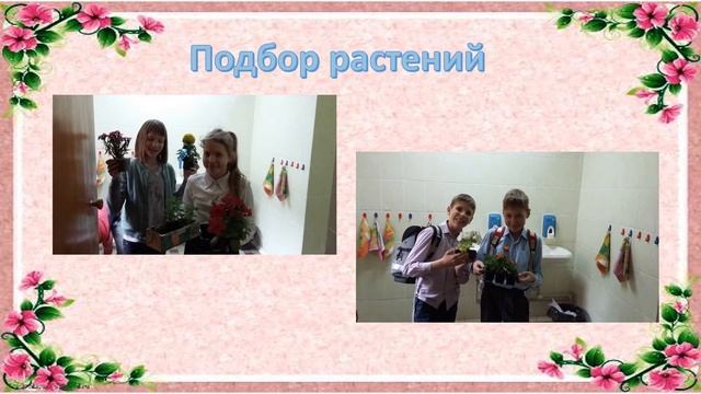 Проект Озеленение 4 класс