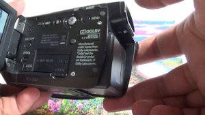 Filmadora panasonic hdc-sd100