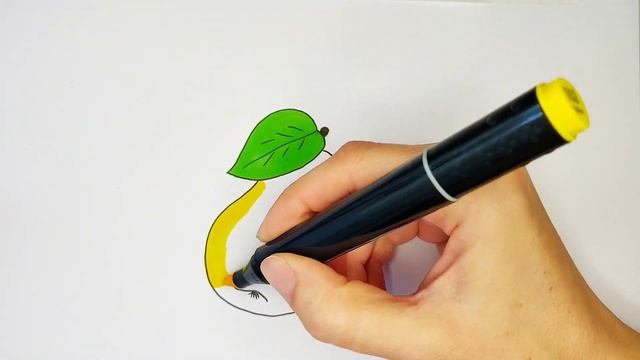 Малюємо соковиті груші. Прості розмальовки для дітей смотреть онлайн