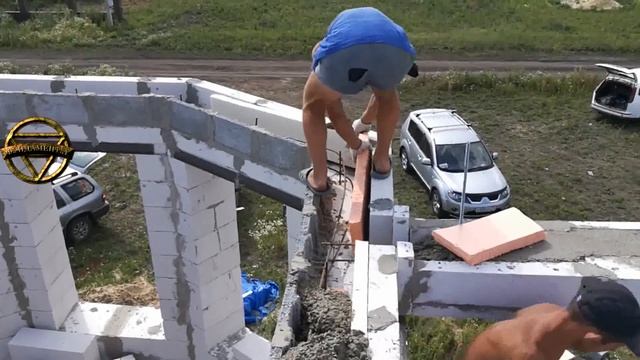 #армопояс#монолитныйпояс#пояс под мауэрлат смотреть онлайн