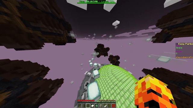 Minecraft 1.16.5 Parkour(Space Level 3) смотреть онлайн