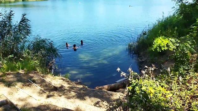 Поездка на лесное озеро. Удивительное место для отдыха и рыбалки. смотреть онлайн