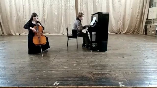 Морковина Валерия Антоновна. К.Димитреску "Крестьянский танец".