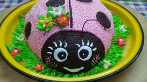 торт божья коровка (МК в описании под видео)