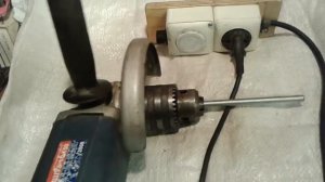 Хотелка!  Патрон от дрели на УШМ