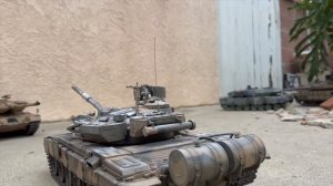 HENG LONG 1/16 RC RUSSIAN T-90 PRO VERSION - OBSTACLE TEST RUN