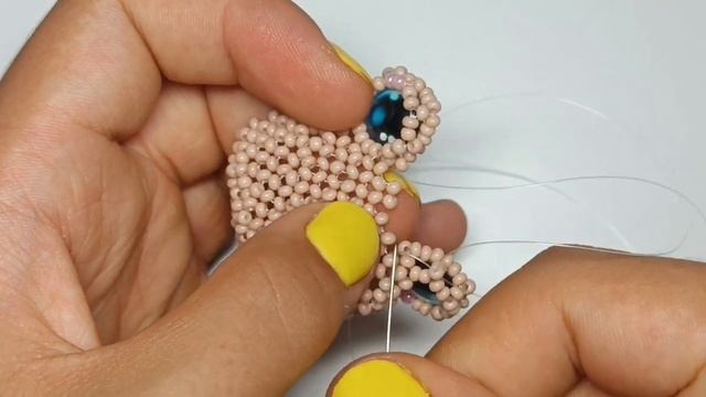 Голова с глазами. Мишка в повязке из бисера. Амигуруми. Мастер класс. смотреть онлайн