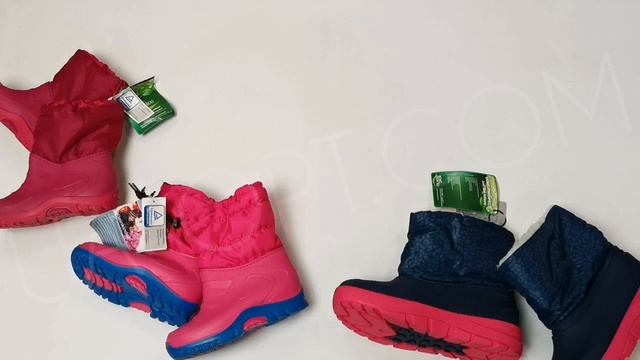 Детские утеплённые резиновые сапоги оптом 20 пар * 5,9 €/пара лот №2907 купить ? +380671976827 смотреть онлайн