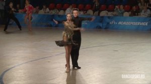 Andrey Sokolov - Polina Kulakova, RUS, Final Samba