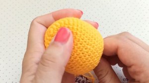 Абрикос вязаный крючком/фрукты крючком/crochet apricot/Aprikose häkeln/häkeln obst/crochet fruit