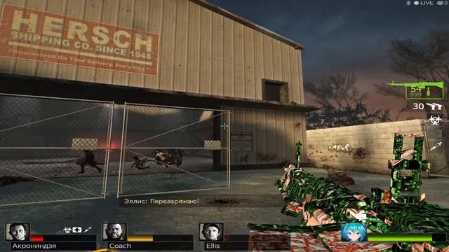 Left 4 dead 2|Кооператив|Строим ракету смотреть онлайн