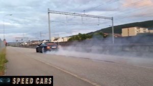 W211 Mercedes E63 AMG V8 Brutal Acceleration Burnout Donuts And Exhaust Sound