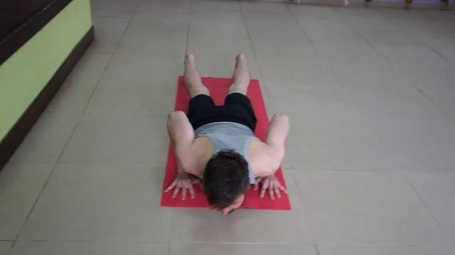 Переходы из Чатуранга Дандасаны в Адхо Мукха Шванасану смотреть онлайн