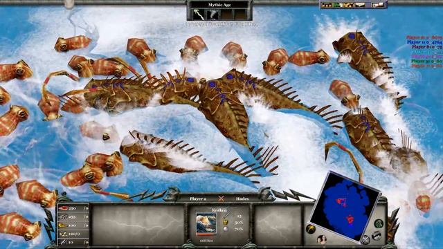 100 KRAKEN vs 100 LEVIATHAN | Age of Mythology смотреть онлайн