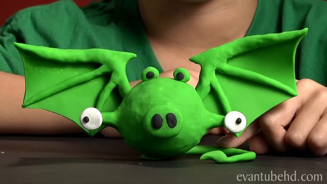 NEW Angry Birds STAR WARS Clay Models (Round 3) - Mynock Pig & Han Solo Bird In Carbonite смотреть онлайн