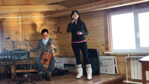 Бурятская артистка Мэдэгма Доржиева и композитор Лудуб Очиров выступили вместе