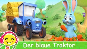 Der blaue Traktor   Tiere für kleinkinder | Kinderlieder TV