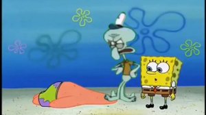 Сквидвард избивает Патрика Самый Смешной Момент