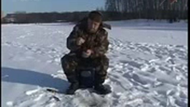 Ловля окуня зимой на «балду» смотреть онлайн