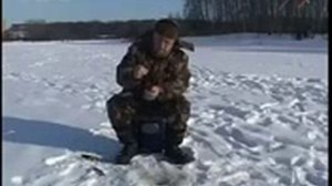 Ловля окуня зимой на «балду»