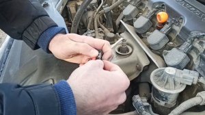 Проверка лямбда зонд (датчик кислорода) на Honda Civic 4D VIII